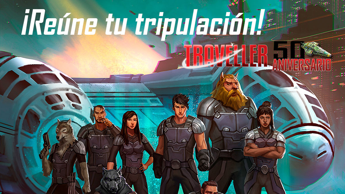 Lema Reúne tu tripulación sobre Imagen de una tripulación de espaciales de Traveller